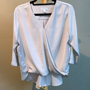 💥 Prologue faux wrap blouse